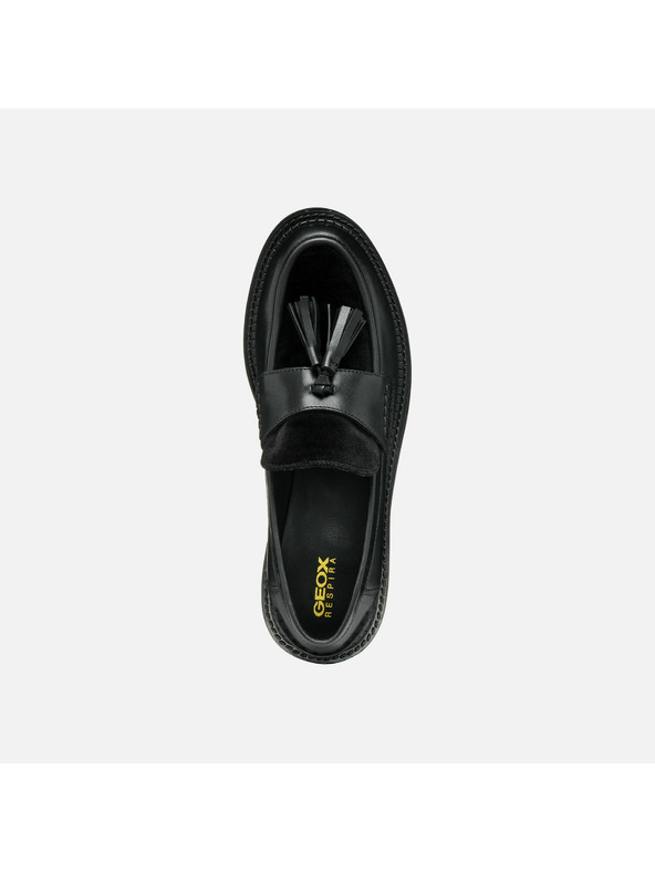 Geox Crne ženske mokasine Geox Serilda