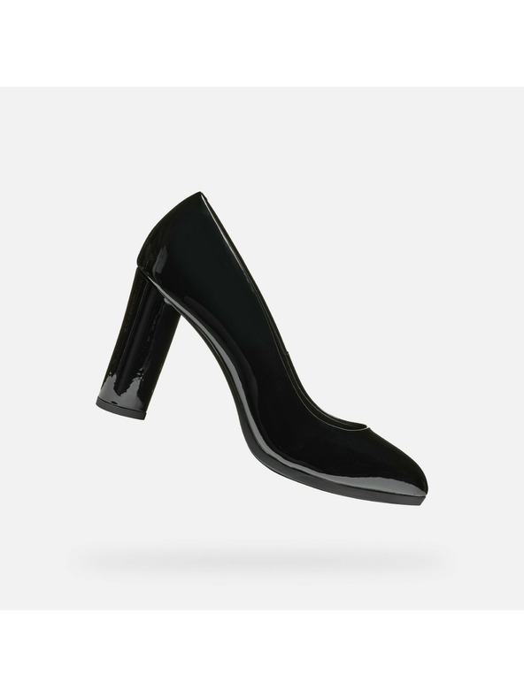 Geox Crne ženske štikle Geox Walk Pleasure 90