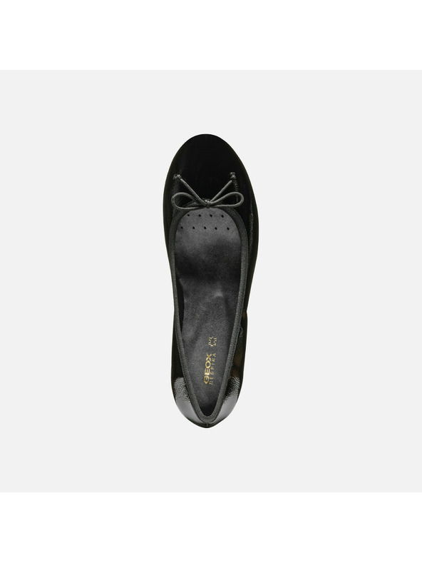 Geox Crna ženska obuća na petu Geox Floretia
