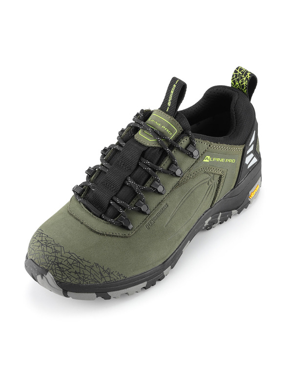 ALPINE PRO Outdoor obuća s PTX membranom ALPINE PRO SPIDERE zelena puška