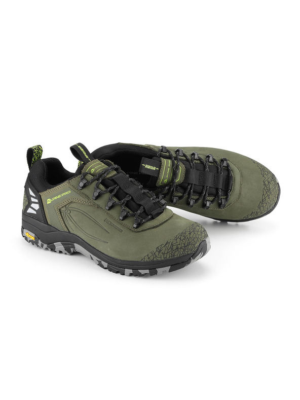 ALPINE PRO Outdoor obuća s PTX membranom ALPINE PRO SPIDERE zelena puška