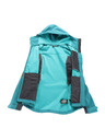ALPINE PRO Ženska softshell jakna s DWR tretmanom ALPINE PRO ESPRITA 2 zeleni mulj