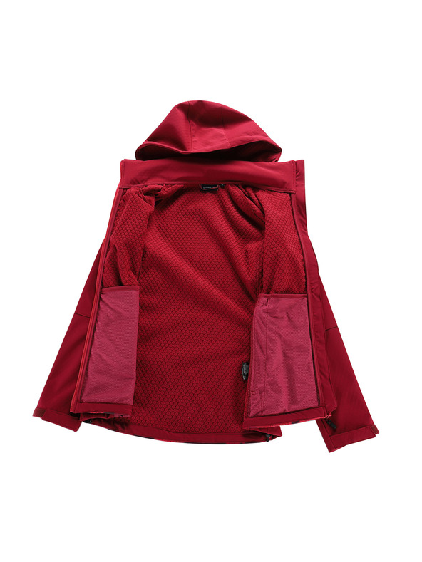 ALPINE PRO Ženska softshell jakna s DWR tretmanom ALPINE PRO HOORA anemona varijanta pa