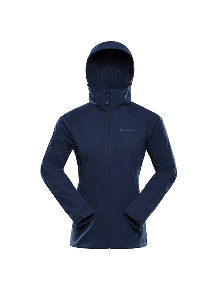 ALPINE PRO Ženska softshell jakna s DWR tretmanom ALPINE PRO HOORA moonlit ocean