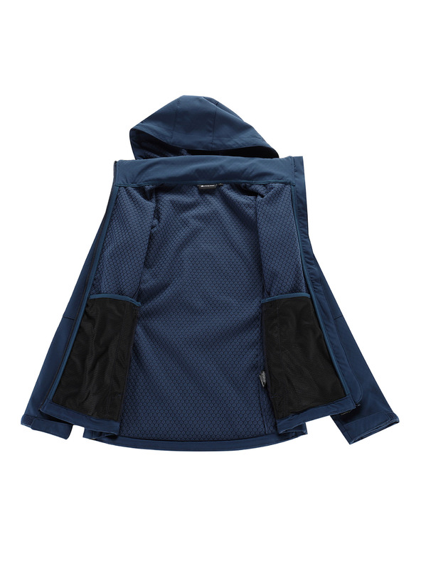 ALPINE PRO Ženska softshell jakna s DWR tretmanom ALPINE PRO HOORA moonlit ocean
