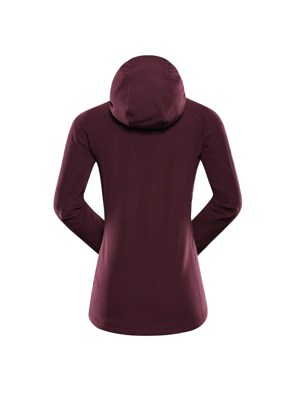 ALPINE PRO Ženska softshell jakna s DWR tretmanom ALPINE PRO ANUKA smokva