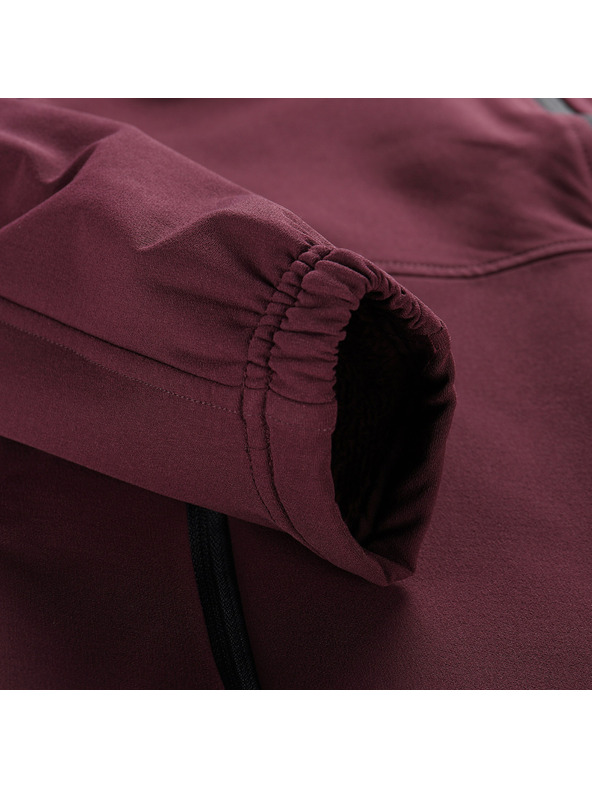 ALPINE PRO Ženska softshell jakna s DWR tretmanom ALPINE PRO ANUKA smokva