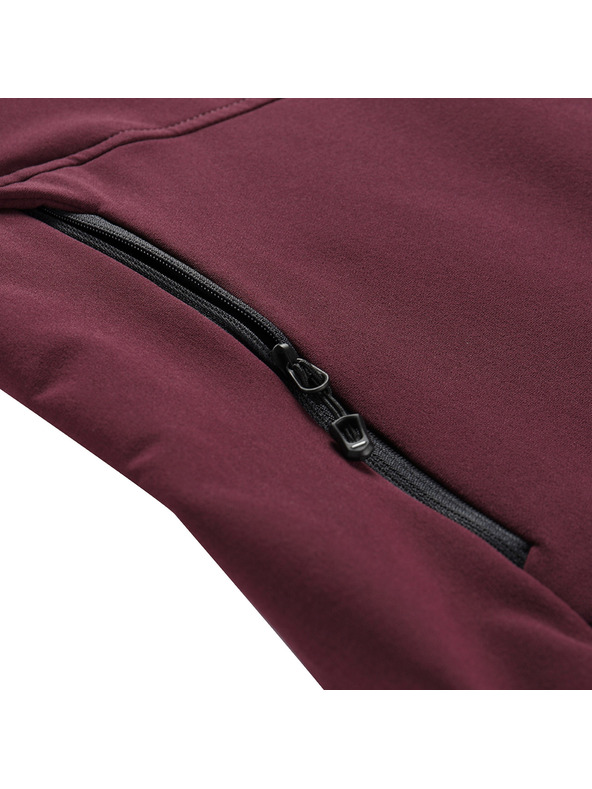 ALPINE PRO Ženska softshell jakna s DWR tretmanom ALPINE PRO ANUKA smokva