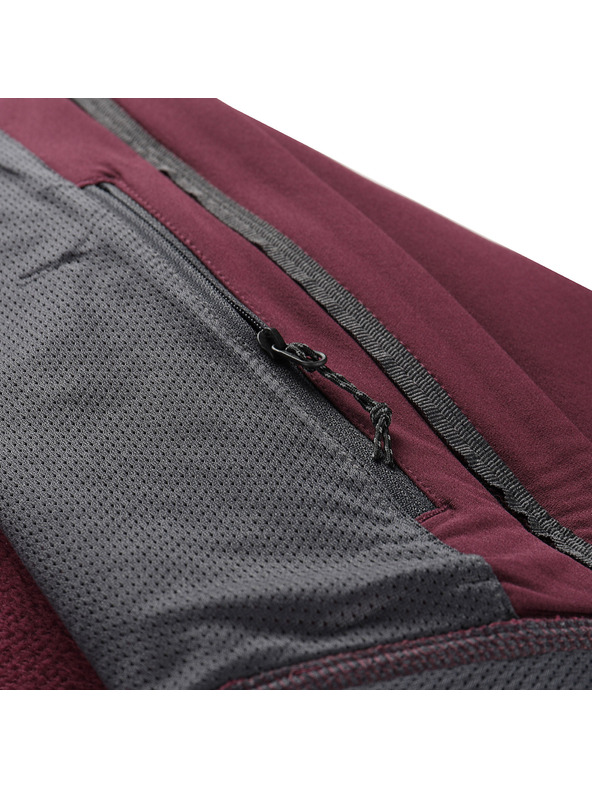 ALPINE PRO Ženska softshell jakna s DWR tretmanom ALPINE PRO ANUKA smokva