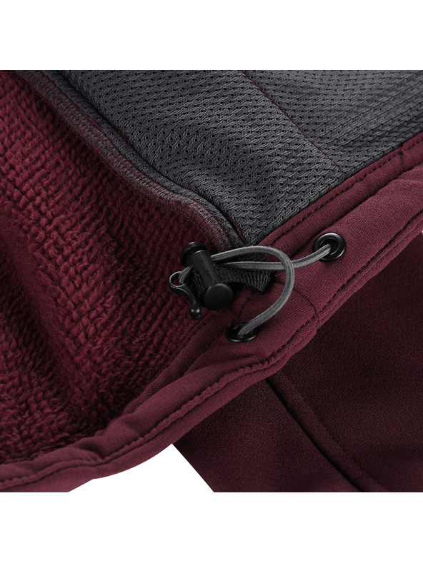 ALPINE PRO Ženska softshell jakna s DWR tretmanom ALPINE PRO ANUKA smokva