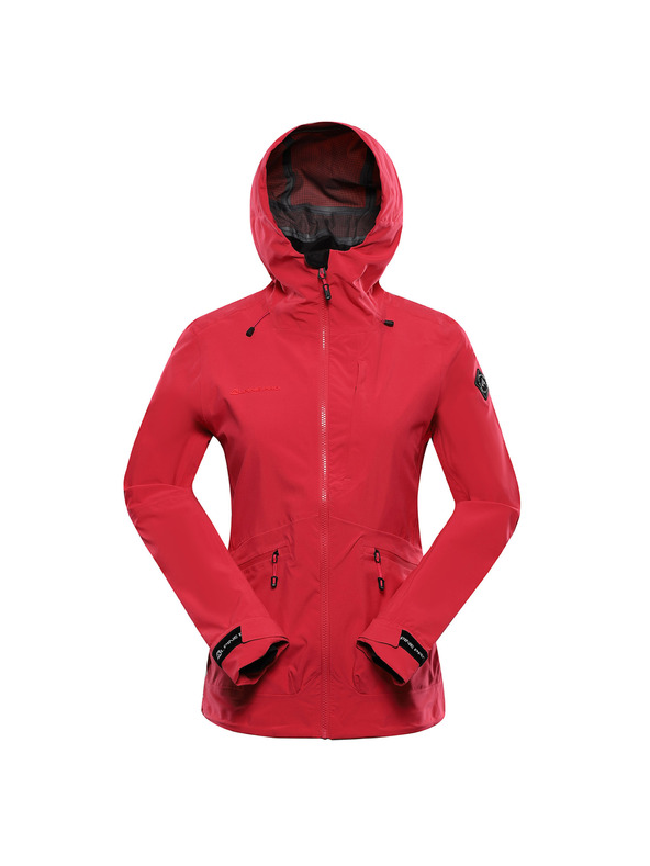 ALPINE PRO Ženska vodootporna jakna s PTX membranom ALPINE PRO ZARRA malina