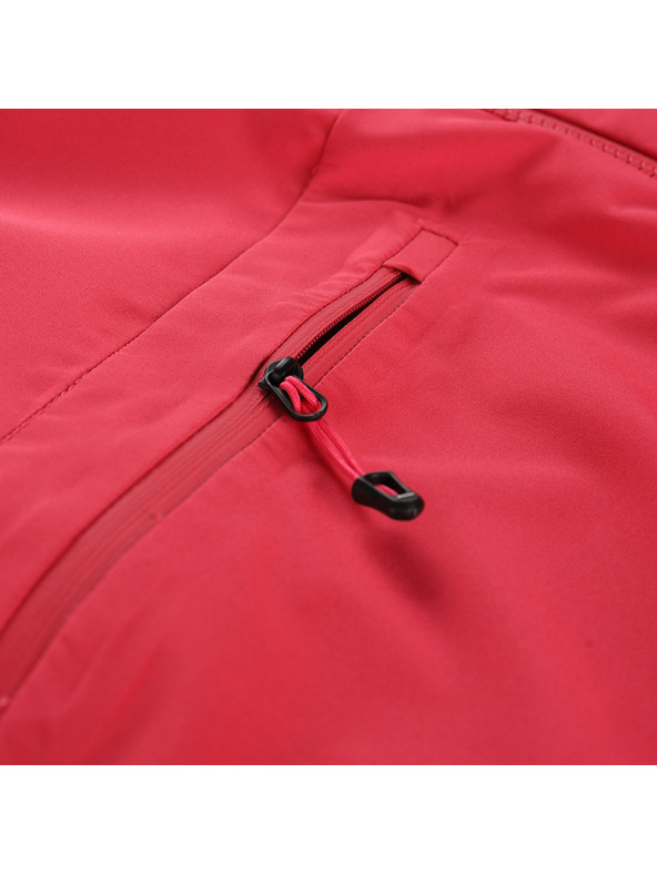 ALPINE PRO Ženska vodootporna jakna s PTX membranom ALPINE PRO ZARRA malina