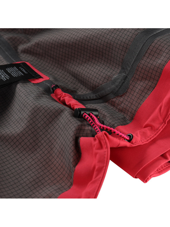 ALPINE PRO Ženska vodootporna jakna s PTX membranom ALPINE PRO ZARRA malina