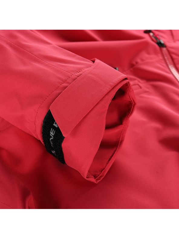 ALPINE PRO Ženska vodootporna jakna s PTX membranom ALPINE PRO ZARRA malina