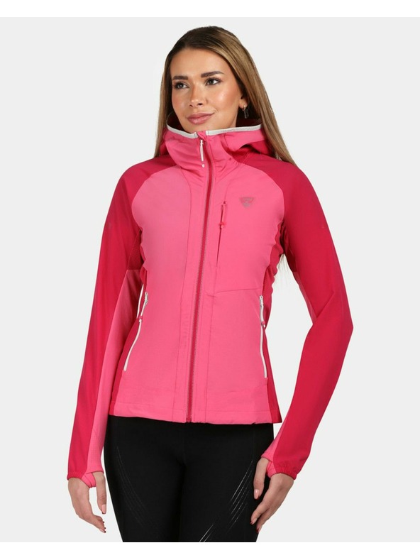 Kilpi Ženska softshell jakna Kilpi BALEO-W Ružičasta