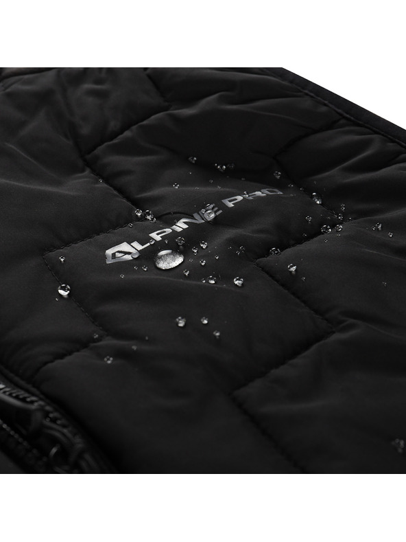 ALPINE PRO Ženski topli prsluk s merino punjenjem ALPINE PRO NERCA crna