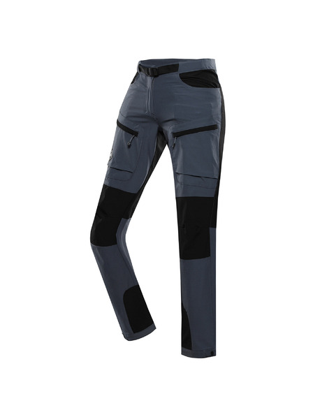 ALPINE PRO Ženske softshell hlače ALPINE PRO AKANA 2 dark slate