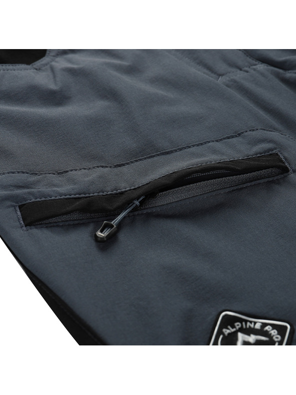 ALPINE PRO Ženske softshell hlače ALPINE PRO AKANA 2 dark slate