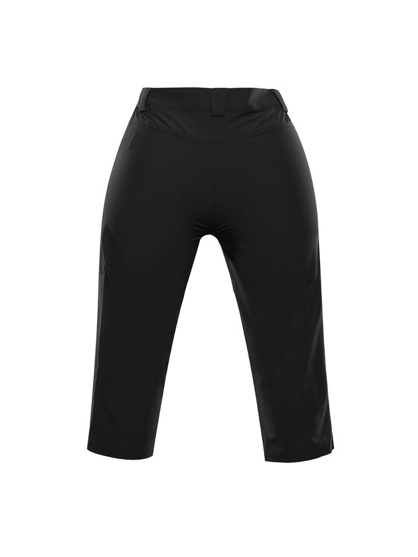ALPINE PRO Ženske softshell capri hlače ALPINE PRO WEDERA 2 black