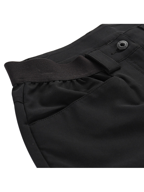 ALPINE PRO Ženske softshell capri hlače ALPINE PRO WEDERA 2 black