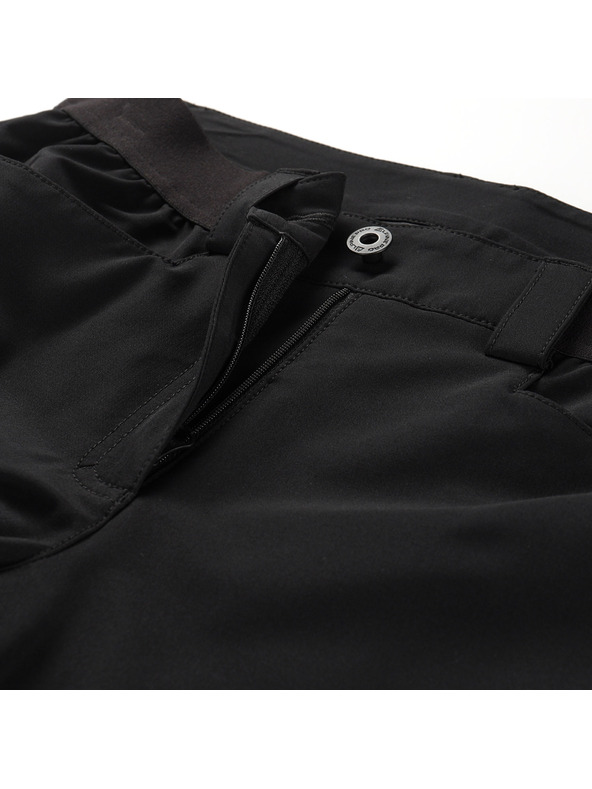 ALPINE PRO Ženske softshell capri hlače ALPINE PRO WEDERA 2 black