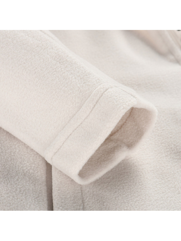 ALPINE PRO Ženska flisana dukserica ALPINE PRO SIUSA 2 moonbeam