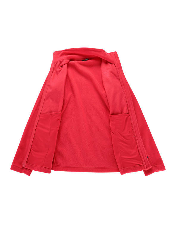 ALPINE PRO Ženska flisana dukserica ALPINE PRO SIUSA 2 raspberry