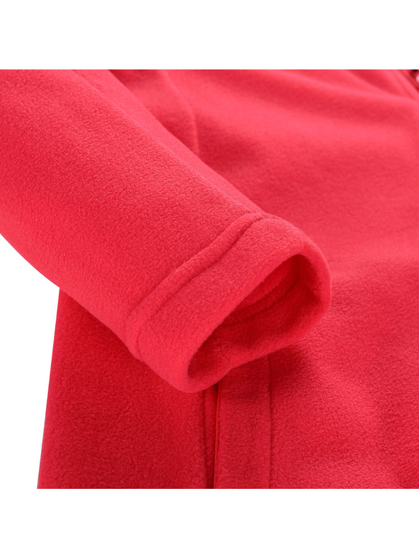 ALPINE PRO Ženska flisana dukserica ALPINE PRO SIUSA 2 raspberry