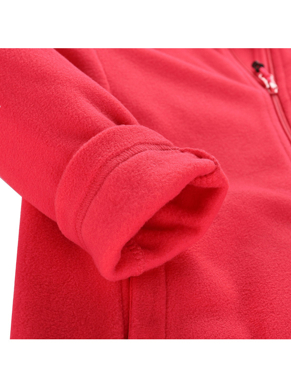 ALPINE PRO Ženska flisana dukserica ALPINE PRO SIUSA 2 raspberry