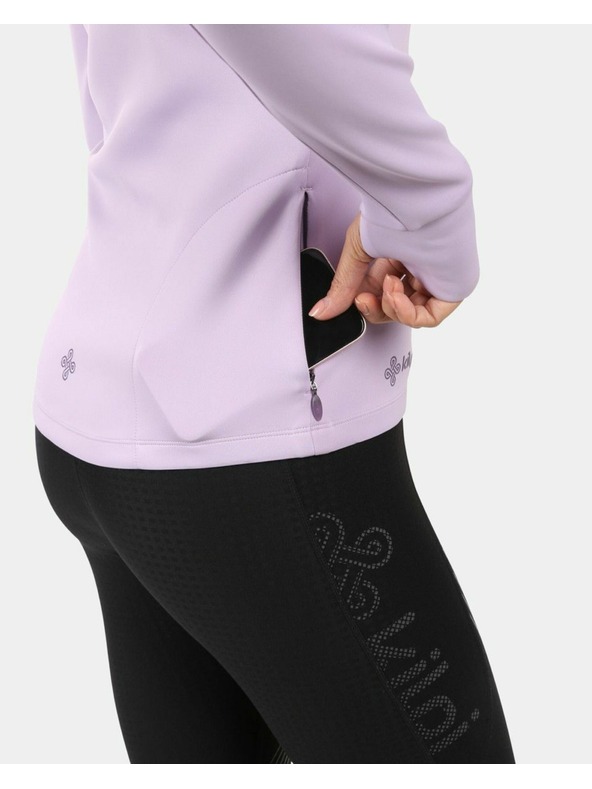 Kilpi Ženska sportska dukserica bez kapuljače Kilpi LAJEN-W Ljubičasta