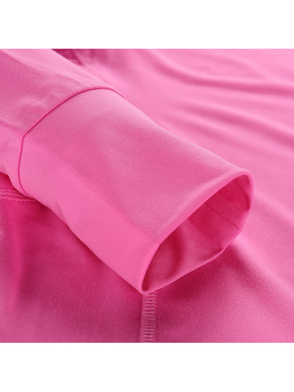 ALPINE PRO Ženska funkcionalna dukserica s reflektirajućim elementima ALPINE PRO IZARA neon roza