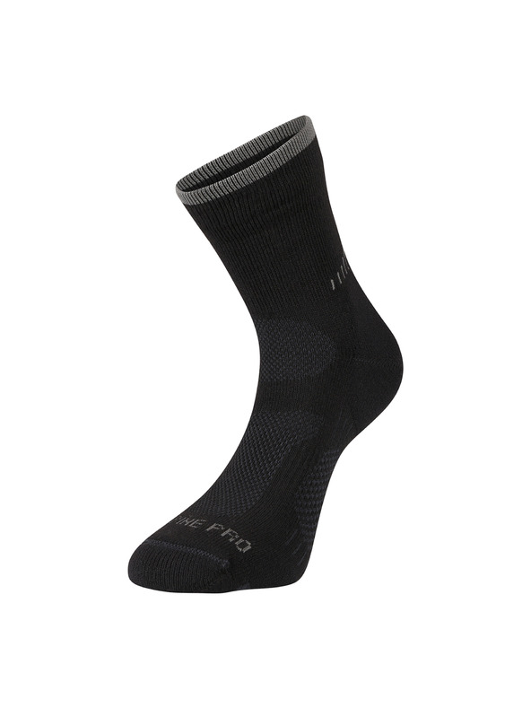ALPINE PRO Antibakterijske čarape ALPINE PRO KEROWE crne