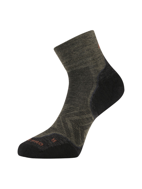 ALPINE PRO Antibakterijske čarape od merino vune ALPINE PRO DERERE stone sive