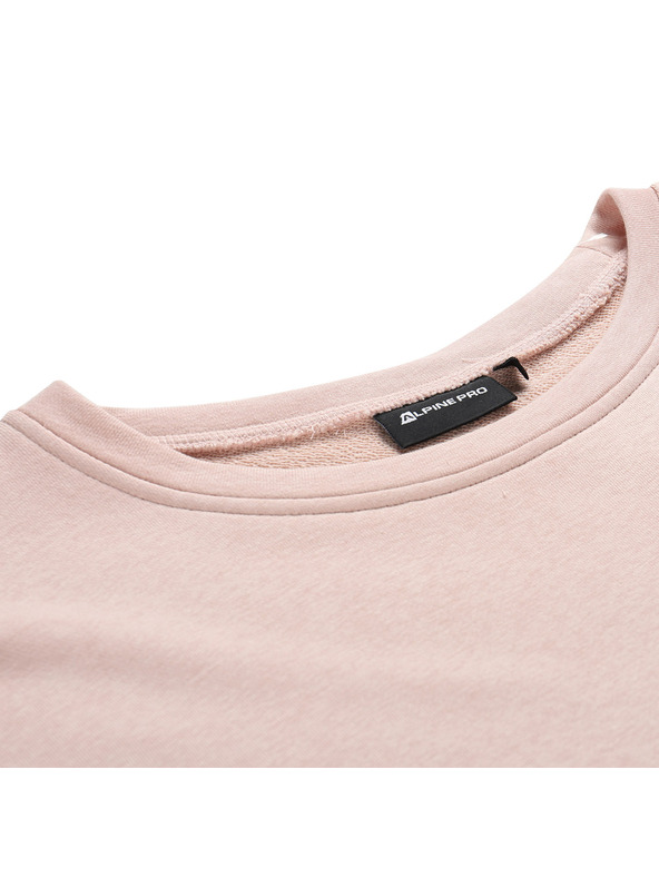 ALPINE PRO Ženske pamučne haljine ALPINE PRO MOLEDA 2 breskva