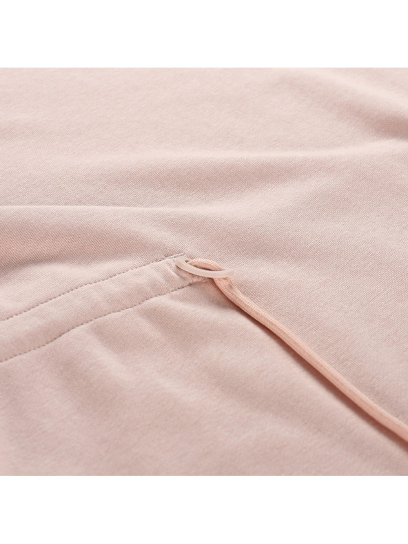 ALPINE PRO Ženske pamučne haljine ALPINE PRO MOLEDA 2 breskva