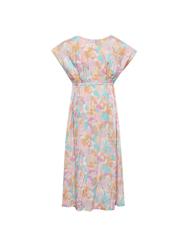 ALPINE PRO Ženske ljetne haljine ALPINE PRO NIEWA krem varijanta pa