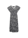 ALPINE PRO Ženske ljetne haljine ALPINE PRO NIEWA tamno siva varijanta pb