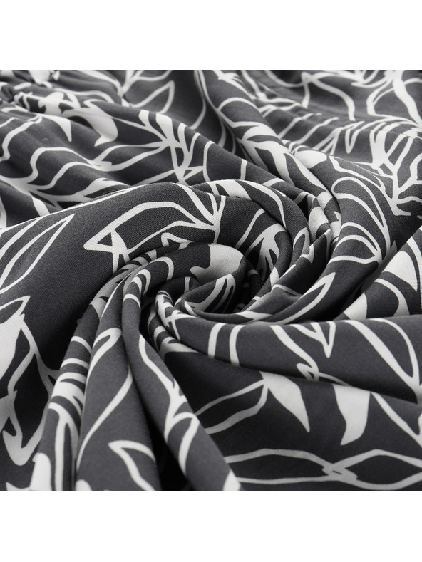 ALPINE PRO Ženske ljetne haljine ALPINE PRO NIEWA tamno siva varijanta pb