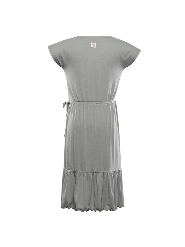 ALPINE PRO Ženske ljetne haljine ALPINE PRO DEREFA sjena