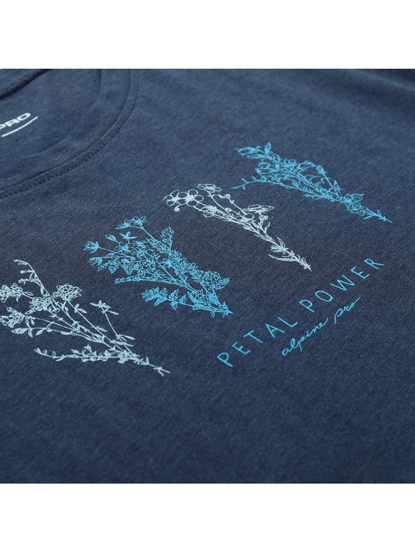 ALPINE PRO Ženska majica ALPINE PRO OMBA 2 mjesečev ocean varijanta pa