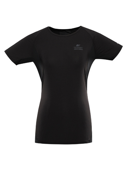 ALPINE PRO Ženska brzo-sušiva majica s cool dry ALPINE PRO BONDA 2 crna