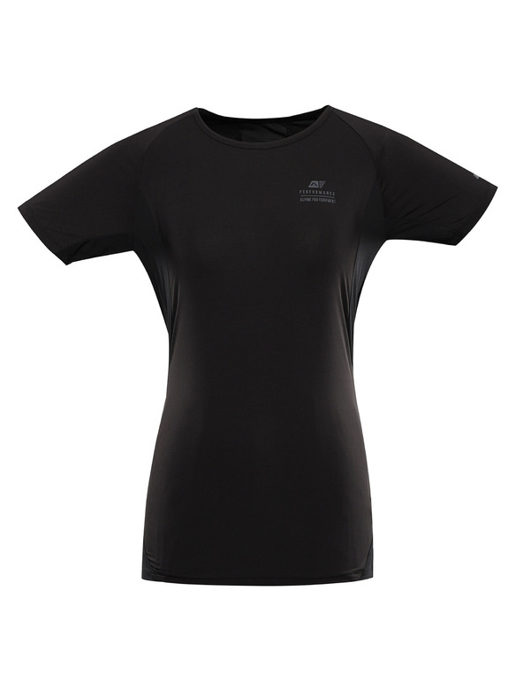 ALPINE PRO Ženska brzo-sušiva majica s cool dry ALPINE PRO BONDA 2 crna