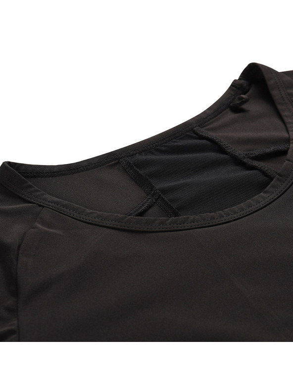 ALPINE PRO Ženska brzo-sušiva majica s cool dry ALPINE PRO BONDA 2 crna
