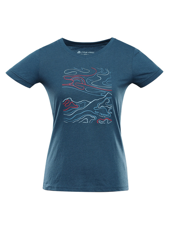 ALPINE PRO Ženska brzo-sušiva majica s cool dry ALPINE PRO NEGA 2 marokanski varijanta pa