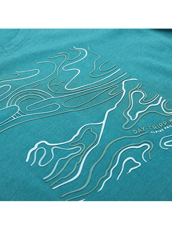 ALPINE PRO Ženska brzo-sušiva majica s cool dry ALPINE PRO NEGA 2 bayou varijanta pa