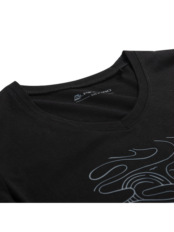 ALPINE PRO Ženska brzo-sušiva majica s cool dry ALPINE PRO NEGA 2 crna varijanta pa