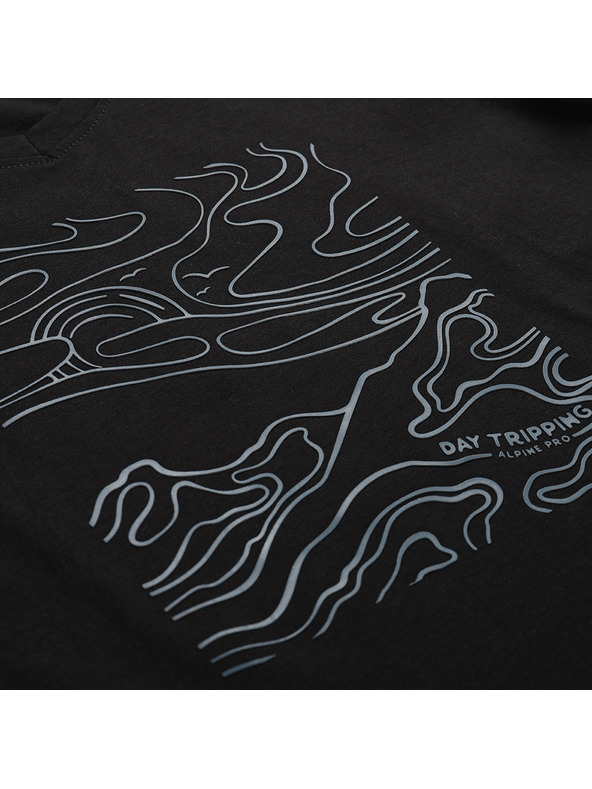 ALPINE PRO Ženska brzo-sušiva majica s cool dry ALPINE PRO NEGA 2 crna varijanta pa