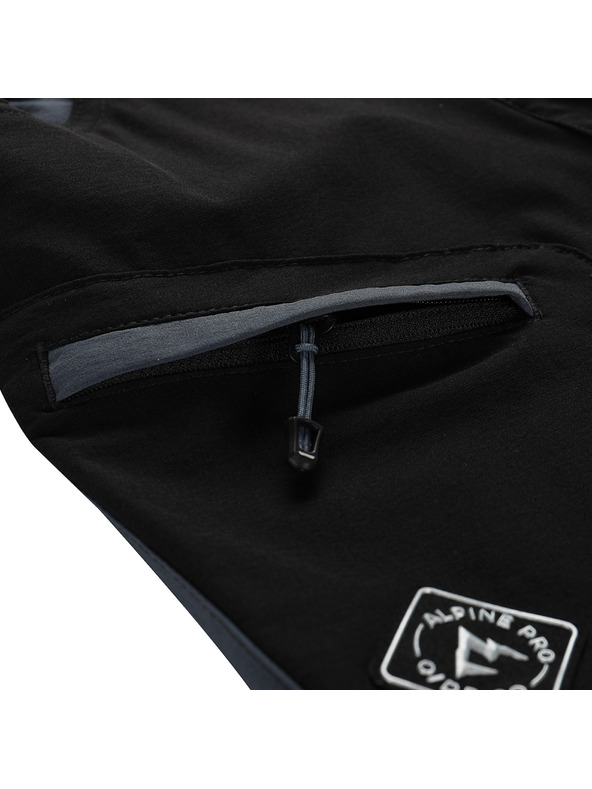 ALPINE PRO Dječje softshell hlače ALPINE PRO AKANO black