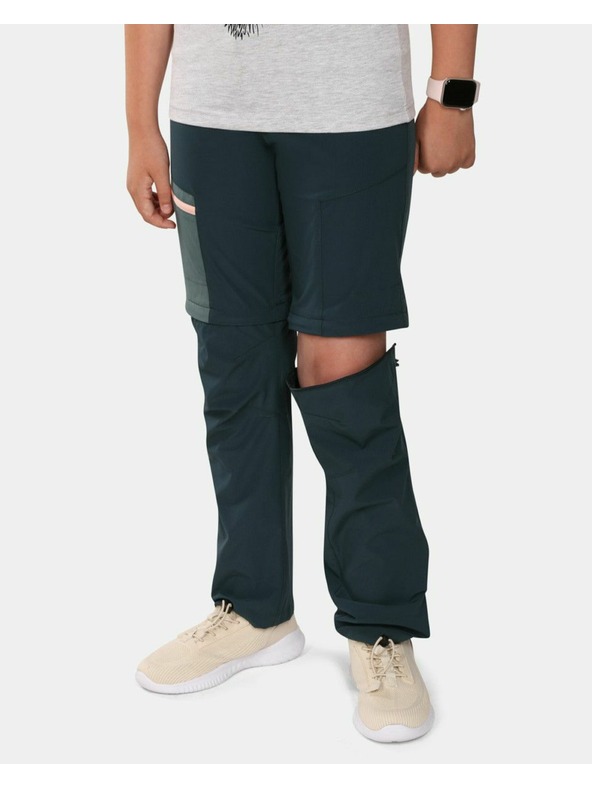 Kilpi Vanjske hlače za djevojčice Kilpi HOSIO-JG tamnozelene