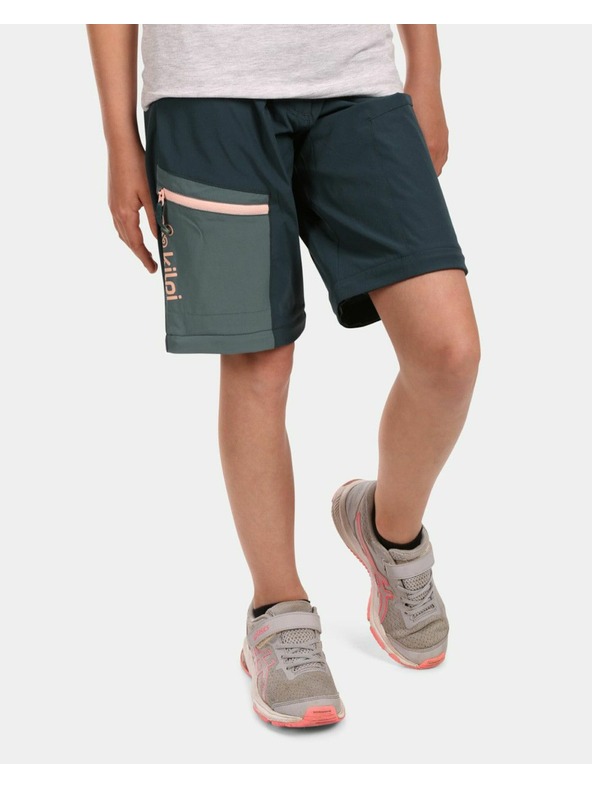 Kilpi Vanjske hlače za djevojčice Kilpi HOSIO-JG tamnozelene